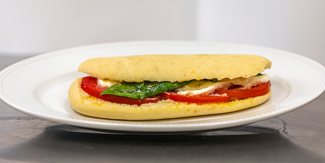 Panini Tomato, mozza and basil - Amore Mio | Sandwiches & Salads Delivery in Monaco, Cap-d'Ail & Beausoleil